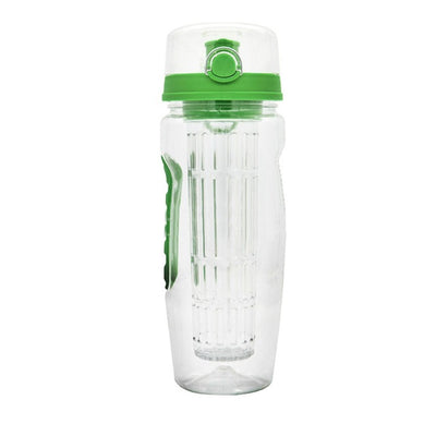 Botella Infusora de Frutas Sin BPA - Botella Deportiva para Senderismo y Camping