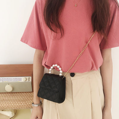 Bolso de Hombro Cadena Rombo - Image 9