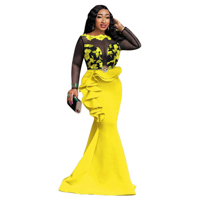 Vestido de Manga Larga Elegante - Image 6