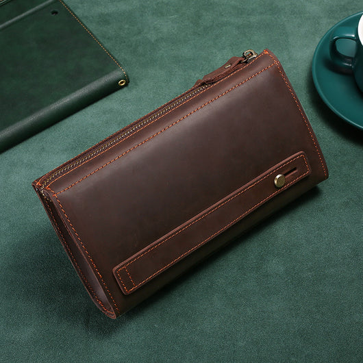 Billetera Móvil de Cuero Premium Capacidad Grande - Image 2
