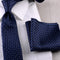 Combo Corbata y Pañuelo de Bolsillo para Hombre Profesional