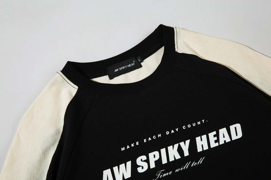 Camiseta Retro con Estampado de Letras en Colores Degradados para Hombre - Image 9