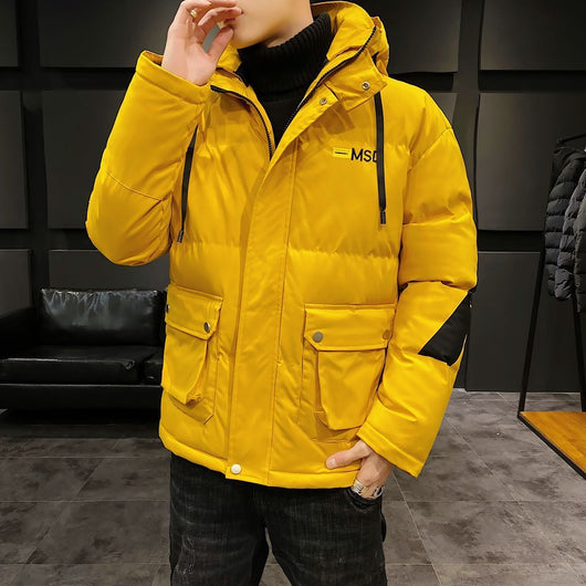 Chaqueta Acolchada de Algodón para Hombre | Estilo Moderno - Image 5