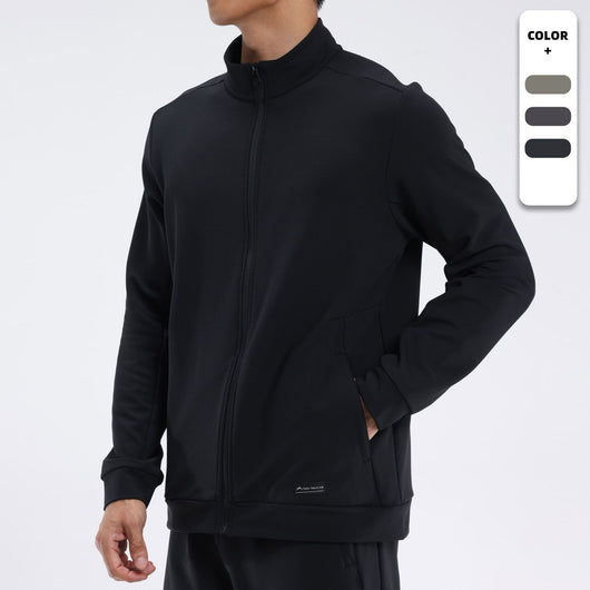 Chaqueta Deportiva Impermeable para Hombre con Cuello de Pie y Tela Elástica - Image 14
