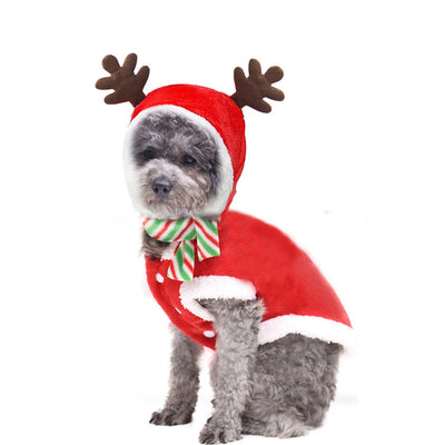 Suéter Navideño para Perros - Reno, Árbol y Papá Noel - Image 2