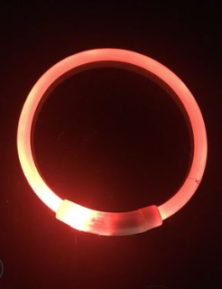 Collar LED Recargable para Perros con Luz Nocturna USB - Image 11