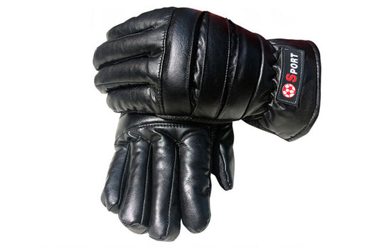 Guantes de Cuero de Invierno Unisex con Forro Polar y Pantalla Táctil - Image 14