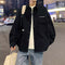 Cardigan Oversized Suelto de Manga Larga para Hombre