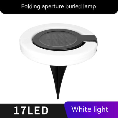 Luz Solar Subterránea Plegable Impermeable para Exteriores - Image 8