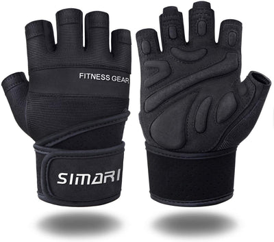 Guantes de Fitness para Hombre con Dedos Cortos - Image 19