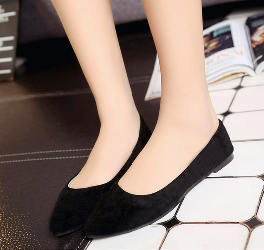 Zapatos Scoop Planos Negros - Comodidad y Estilo Diario - Image 4
