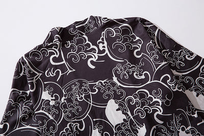 Kimono Retro Japonés de Manga 3/4 - Estilo Relajado y Trendy - Image 7