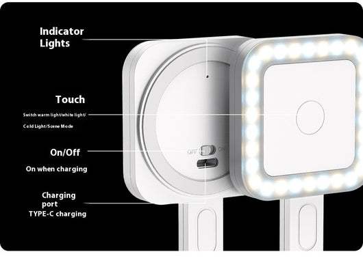 Luz de Relleno Magnética para Selfies y Fotografía - Image 13