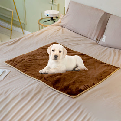 Manta Térmica Impermeable para Perros y Gatos - Cama Acolchada Lavable