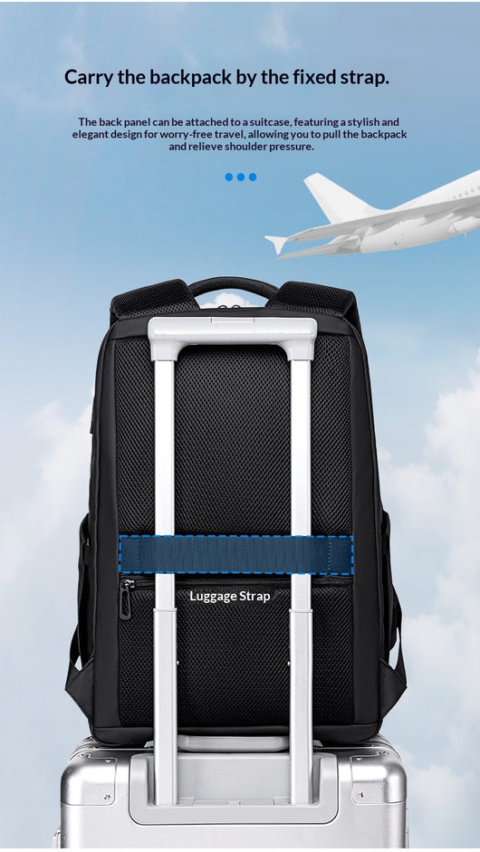 Mochila Casual Minimalista para Hombre - Ideal para Trabajo y Viajes - Image 11