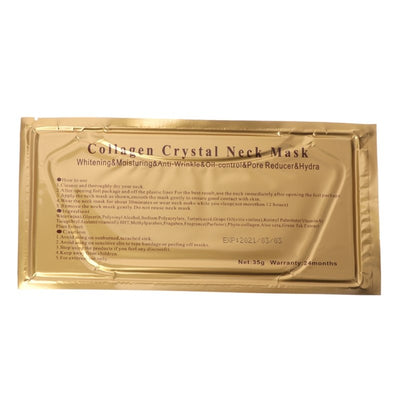 Mascarilla Lifting Cuello Colágeno Oro Puro - Tratamiento Reafirmante Premium - Image 2