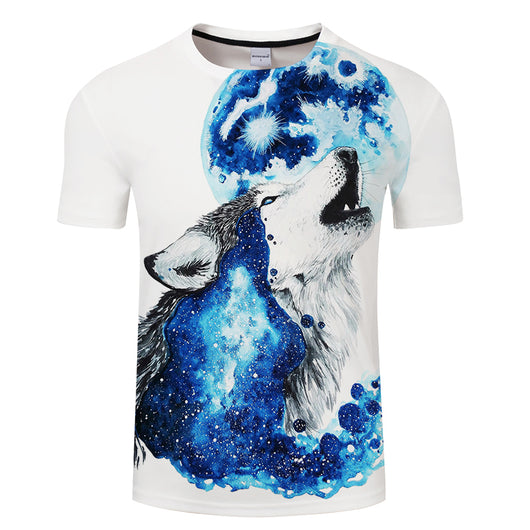 Playera Cuello Redondo Manga Corta Impresa en 3D