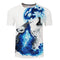 Playera Cuello Redondo Manga Corta Impresa en 3D