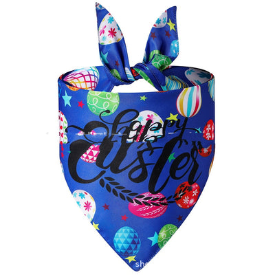 Pañuelo Triangular Absorbente para Mascotas - Diseño Conejito Pascua - Image 20