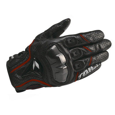 Guantes de Ciclismo de Cuero Completo con Fibra de Carbono - Image 5