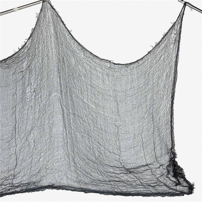 Rollo de Gasa Negra para Decoración de Halloween - Tela Transparente Espeluznante - Image 3