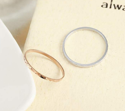 Anillo de Plata S925 Minimalista con Líneas Articuladas para Mujer - Image 3