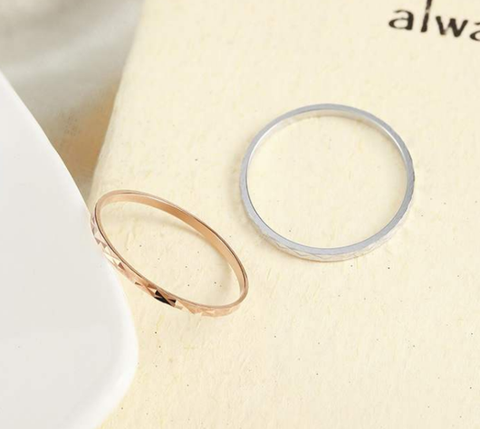 Anillo de Plata S925 Minimalista con Líneas Articuladas para Mujer - Image 3