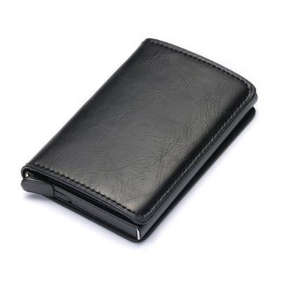 Cartera Automática Anti Magnética de Aluminio con Apertura Emergente - Image 5