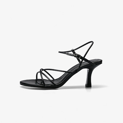 Sandalias de Tacón Alto Estilo Hada - Diseño de Red Verano - Image 8