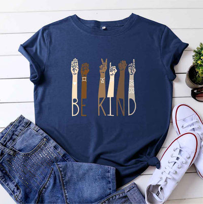 Remera Femenina de Algodón con Estampado de Letras - Image 23