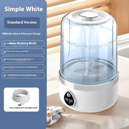 Lavadora Portátil Automática Mini con Carga USB - Image 3