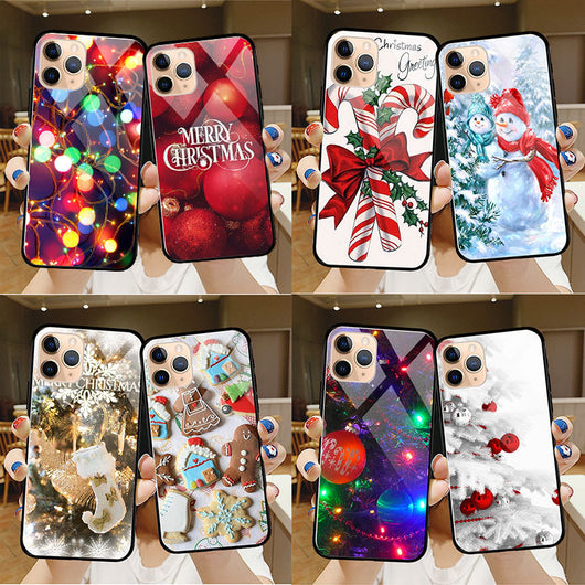 Funda Navideña Compatible para iPhone - Sanxing HW