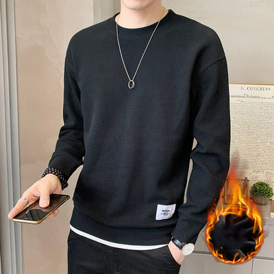 Suéter Versátil para Primavera y Otoño - Camiseta Base Hombre - Image 16