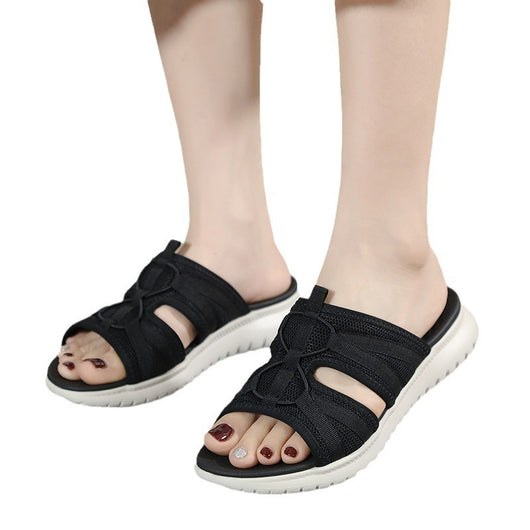 Sandalias Cómodas para Mujer Sports MD - Tallas Grandes Color Puro - Image 5