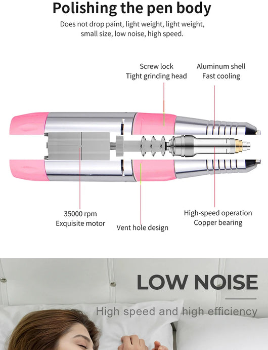 Limador Eléctrico Portátil para Uñas - Image 23