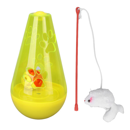 Juguete Interactivo para Gatos con Campana, Pelota y Ratón de Peluche - Image 19