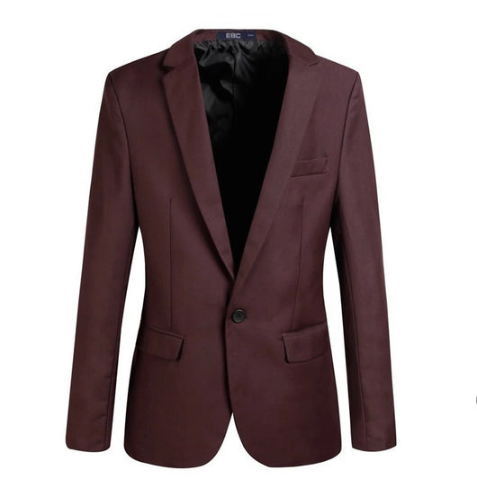 Traje Slim Fit Coreano para Hombre - Chaqueta Juvenil Elegante y Moderna - Image 9