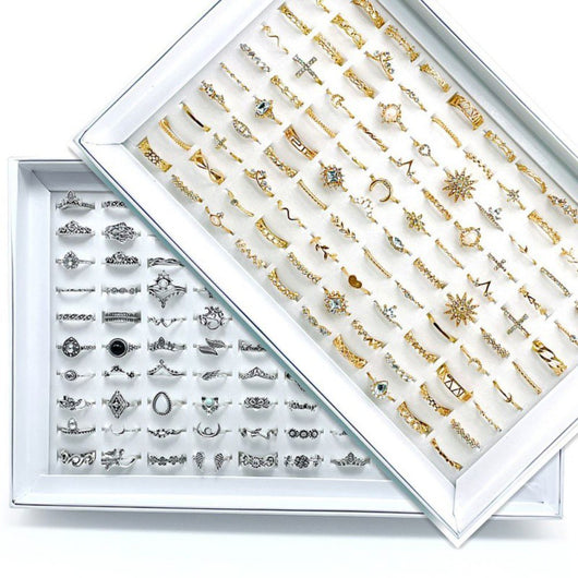 Conjunto de Anillos de Aleación de Plata - Image 14