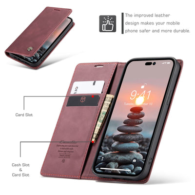 Funda Magnética de Cuero para Teléfono con Cartera Integrada - Image 37
