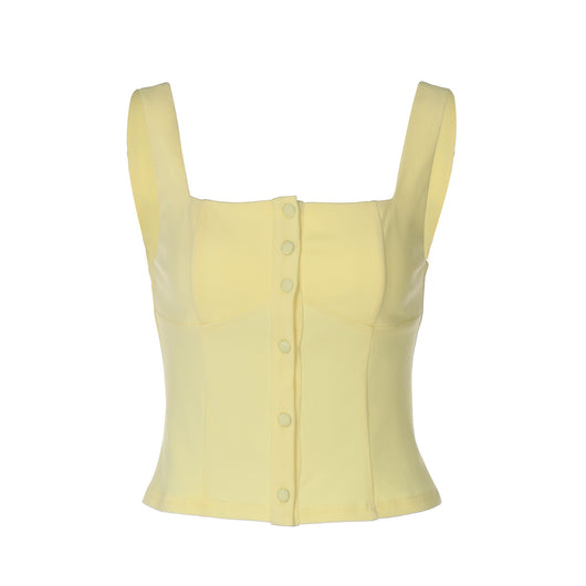 Chaleco Ajustado para Mujer con Cintura Ceñida y Tirantes - Image 3