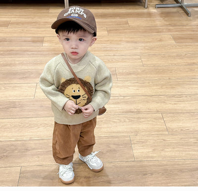 Suéter Pullover Coreano para Niños - Estilo Occidental - Image 43