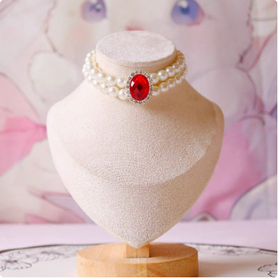 Collar Colgante Gota de Agua con Conejo para Mascotas - Image 12