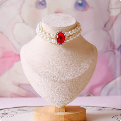Collar Colgante Gota de Agua con Conejo para Mascotas - Image 12
