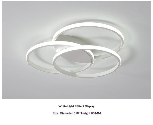 Lámpara de Techo LED Estilo Nórdico para Recámara Principal - Diseño Moderno e Inteligente - Image 18