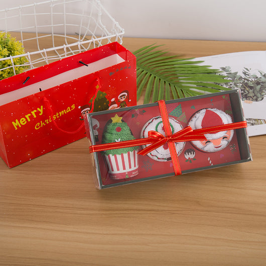 Set de Regalos Navideños con Toallas y Muñecos - Image 9