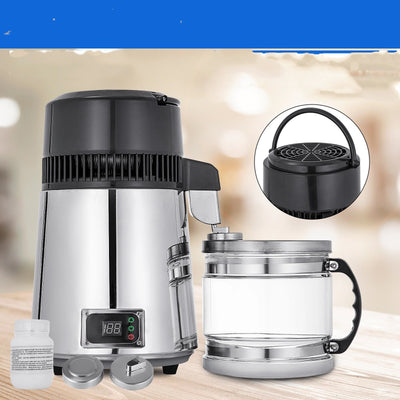 Destilador de Agua Pura 4L Acero Inoxidable Automático - Image 9