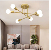 Lámpara de Techo Industrial 6 Focos para Sala, Dormitorio y Comedor - Image 2