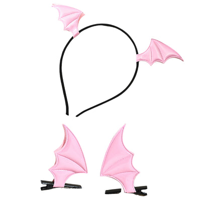 Juego de Diadema y Pinzas con Murciélagos para Halloween - Image 9