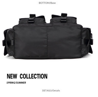 Bolsa Crossbody de Lona Utilitaria Estilo Japonés para Hombre - Image 18