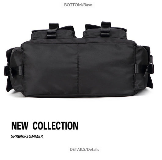 Bolsa Crossbody de Lona Utilitaria Estilo Japonés para Hombre - Image 18
